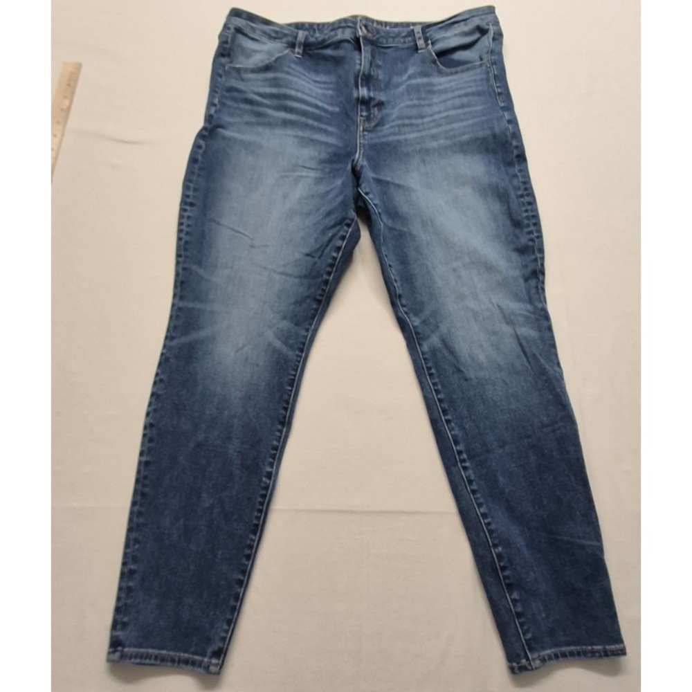 American Eagle women's 360 next level stretch super high rise jeggings jeans 20